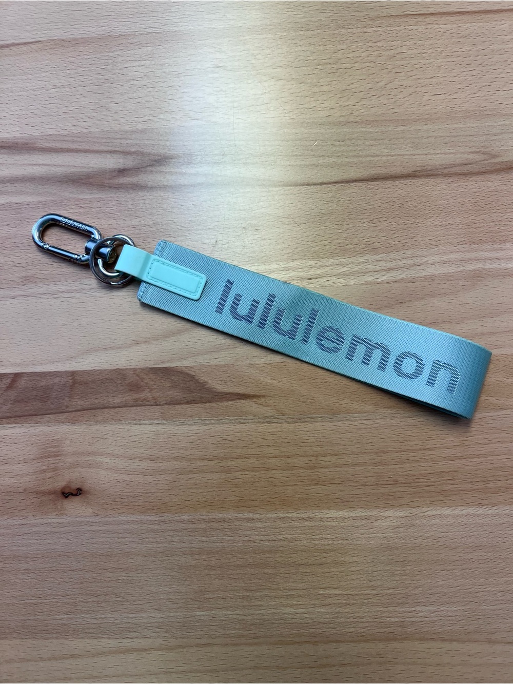 lululemon athletica Mint Green Key Fob Strap